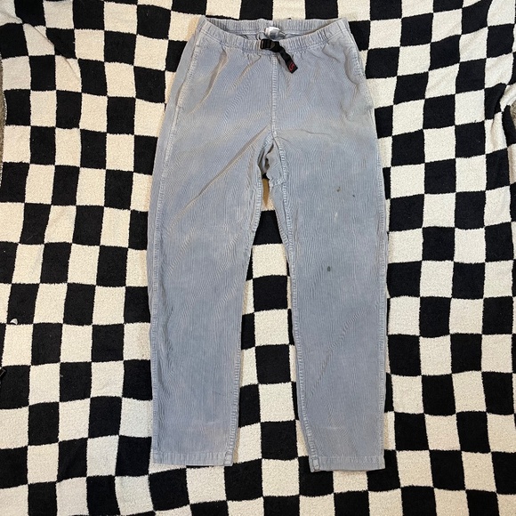 gramicci original freedom corduroy gray pants size medium - Picture 1 of 5